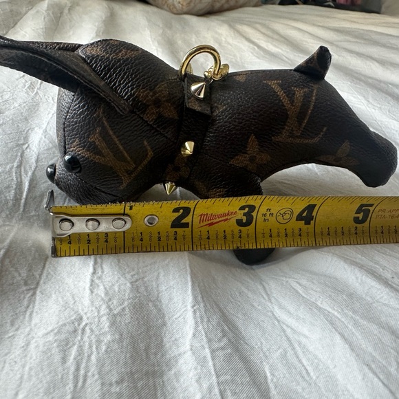 Pleather puppy keychain - Picture 7 of 10